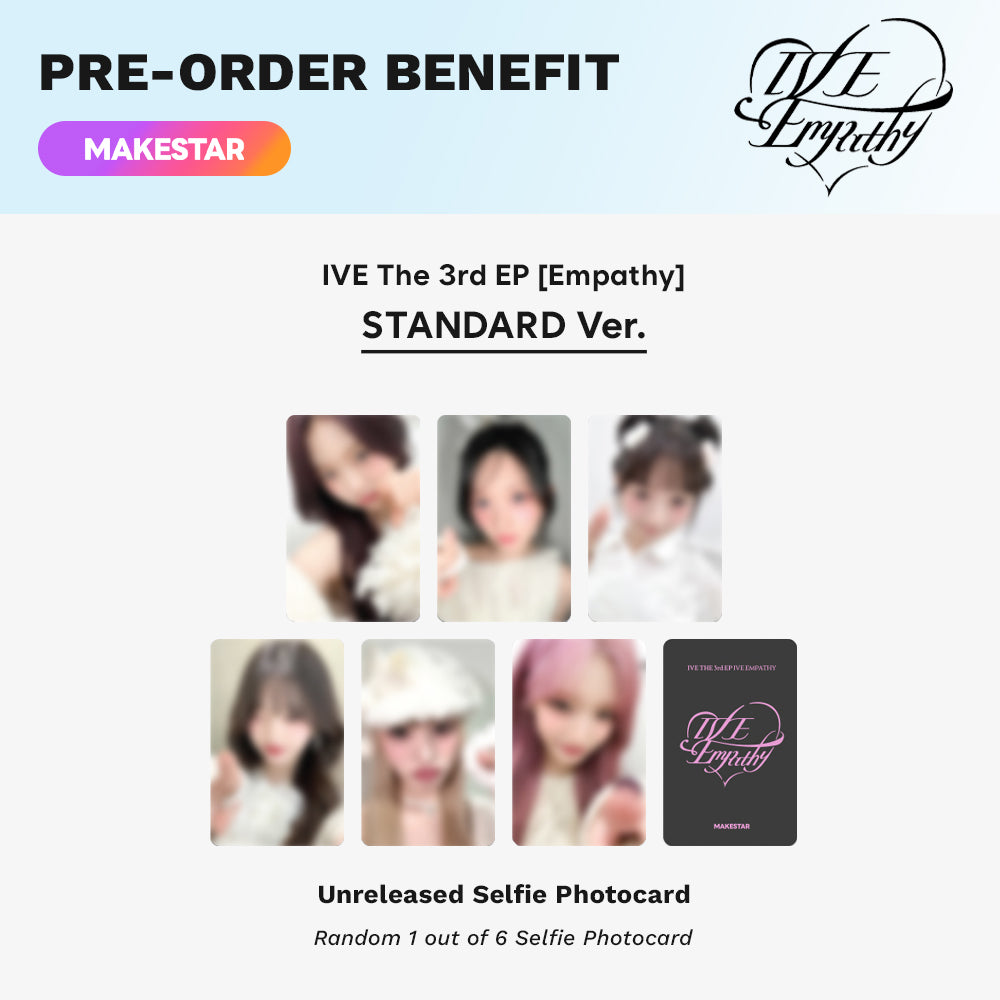 PRE-ORDER] IVE - Empathy (Standard Ver.) 3rd Mini Album