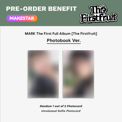 MARK - The Firstfruit (Photobook Version) 1st Full Album