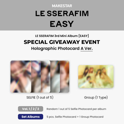 LE SSERAFIM - Easy (Standard Version) 3rd Mini Album