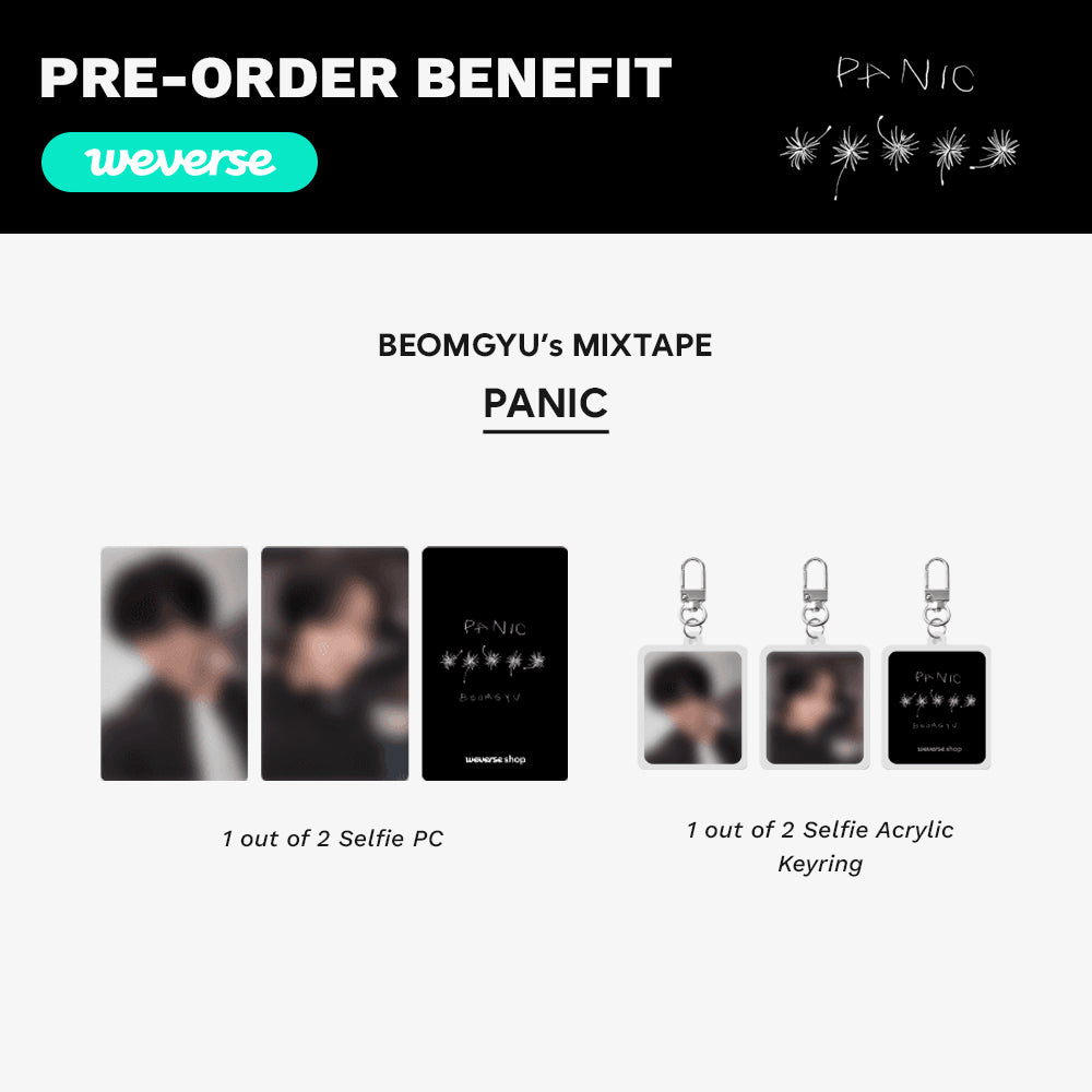 BEOMGYU - BEOMGYU's Mixtape: Panic (Weverse Gift) | KPOPMART.COM