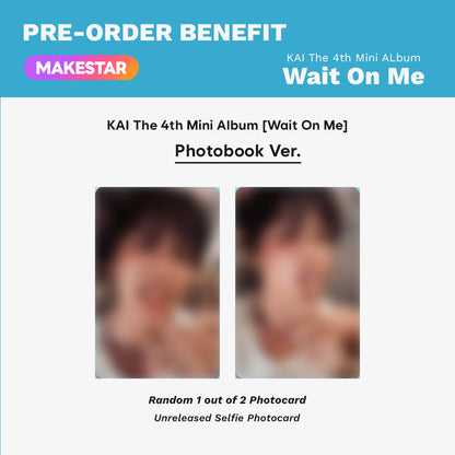 KAI - Wait On Me (Photobook Version) 4th Mini Album