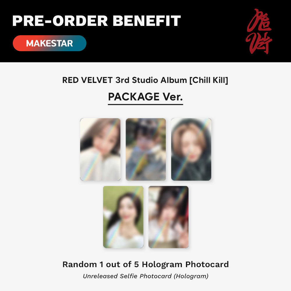 RED VELVET - Chill Kill (Package Version) 3rd Album