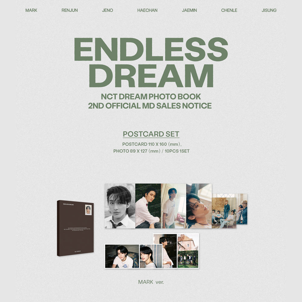 [PRE-ORDER] NCT DREAM - Postcard Set [Endless Dream] Official Merchandise