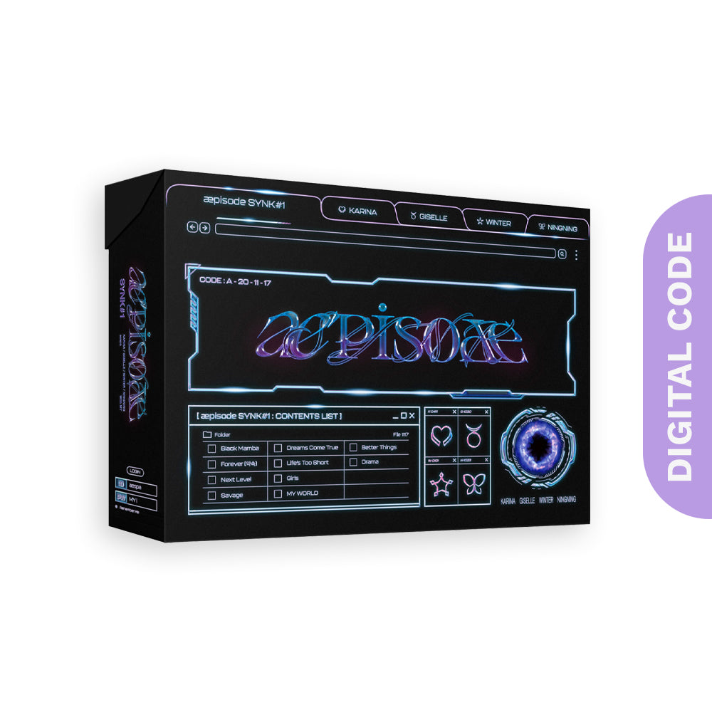 [PRE-ORDER] AESPA - æpisode SYNK #1 (Digital Code)