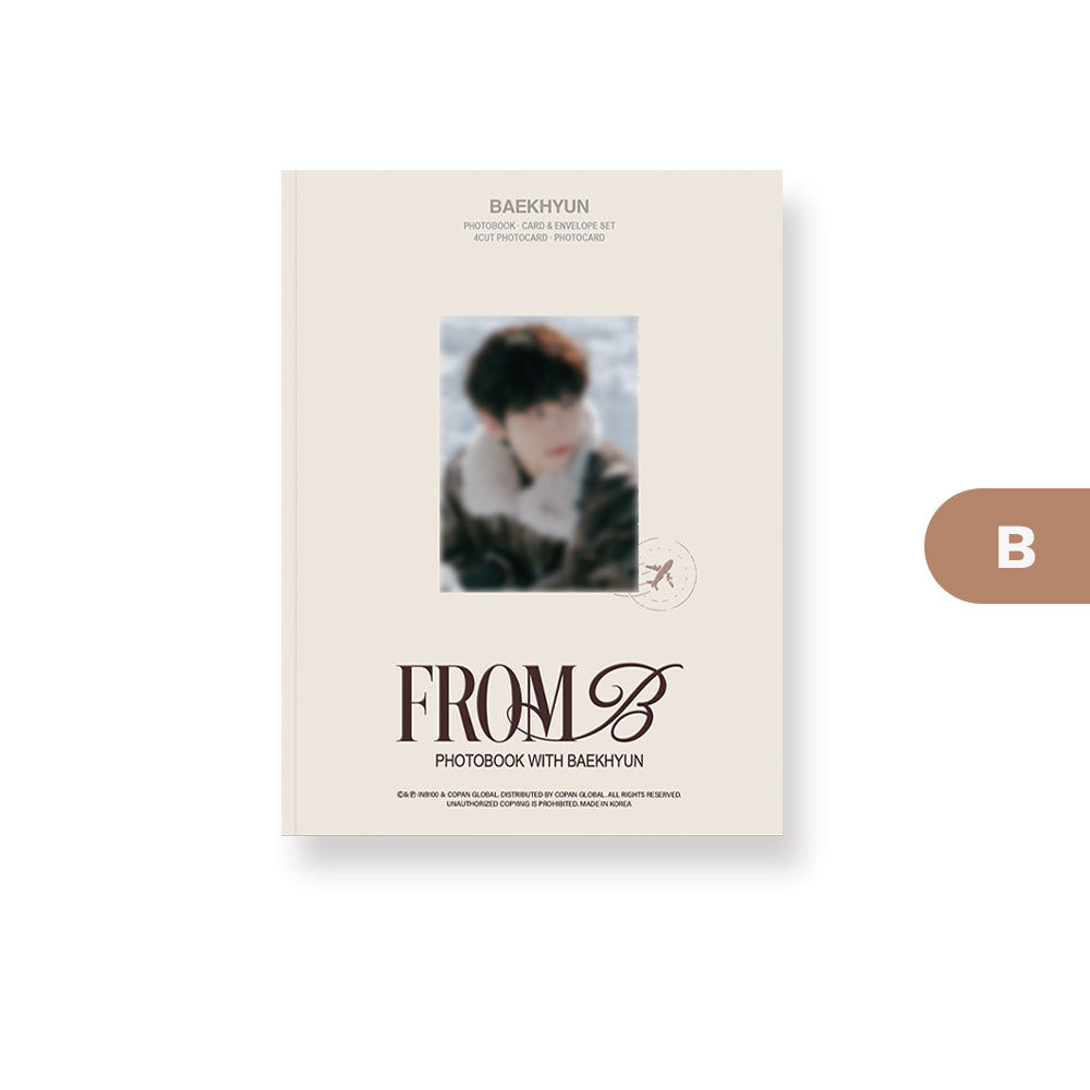 [PRE-ORDER] BAEKHYUN - From B (Ver. B)(Photobook with BAEKHYUN)