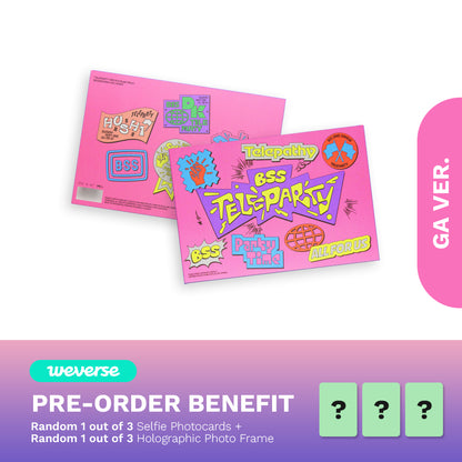 [PRE-ORDER] BOOSEOKSOON (BSS) - Teleparty (Standard Ver.) with Weverse Fan Party POB