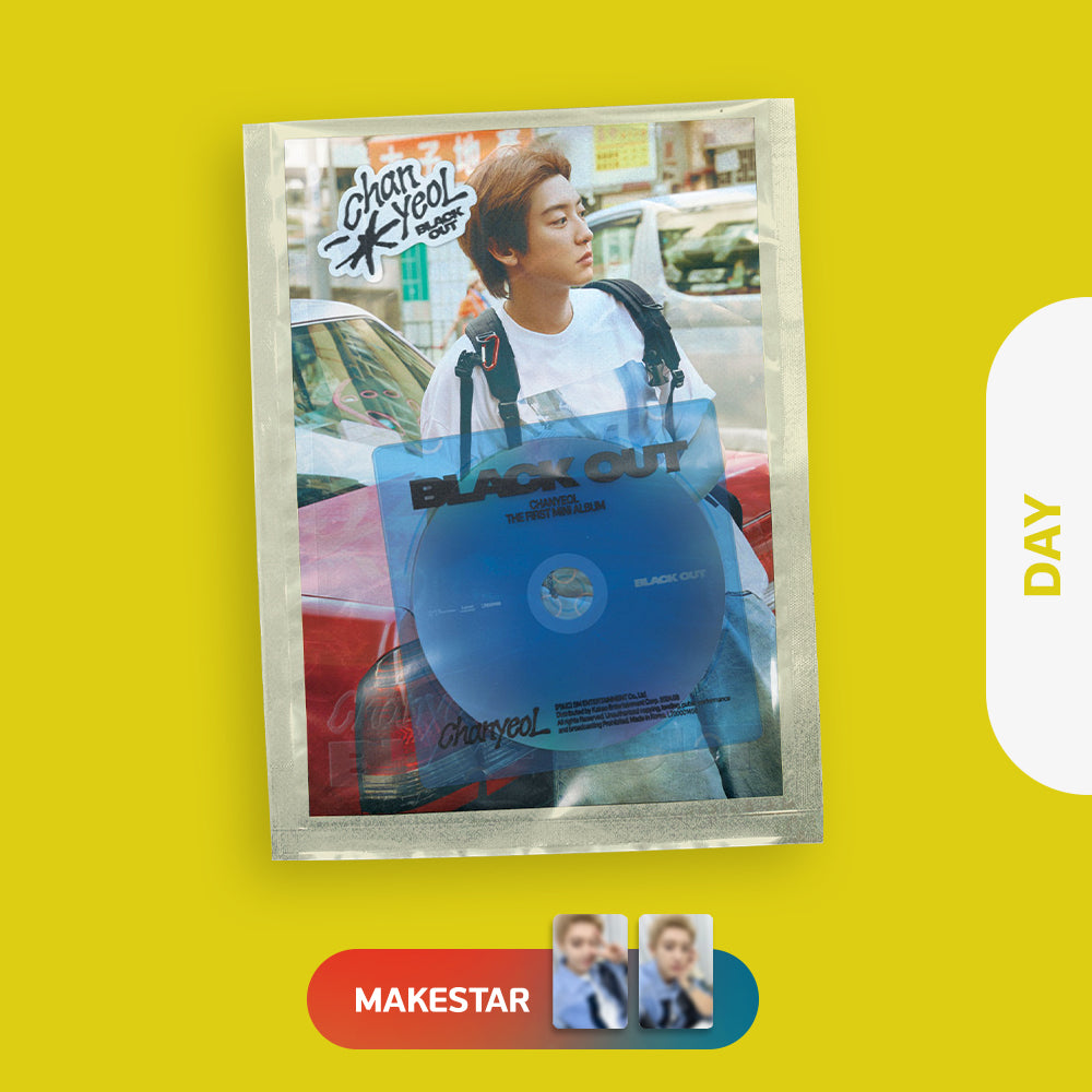 CHANYEOL - Black Out (Photobook Ver.) with MAKESTAR POB