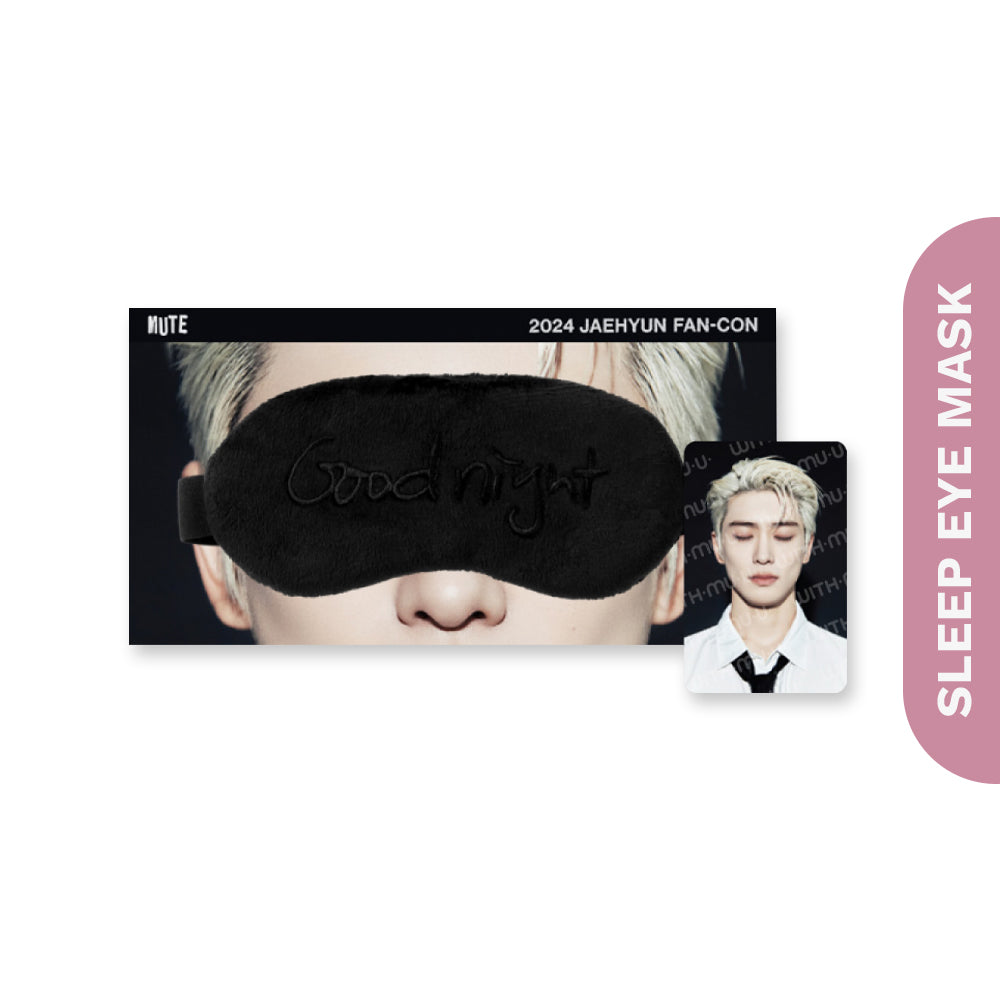 [PRE-ORDER] JAEHYUN - Sleep Eye Mask Set [Mute Fan Con Official Merchandise]