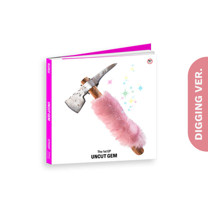 [PRE-ORDER] KiiiKiii - UNCUT GEM 1st Mini Album (DIGGING Version)