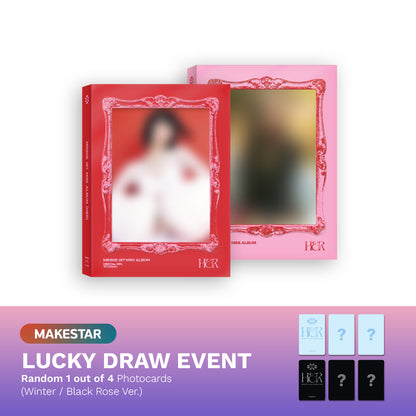 [PRE-ORDER] MINNIE - HER (1st Mini Album) Lucky Draw Event