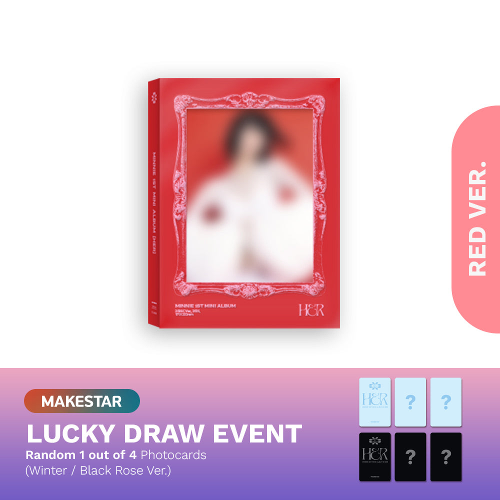 [PRE-ORDER] MINNIE - HER (1st Mini Album) Lucky Draw Event