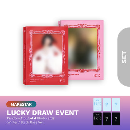 [PRE-ORDER] MINNIE - HER (1st Mini Album) Lucky Draw Event