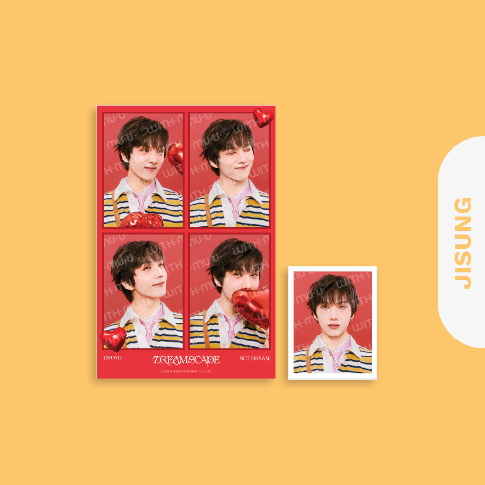 NCT DREAM Haechan Dream Vibe Exhibition online Korea Pick-Up T-Shirt/Pin photocard set