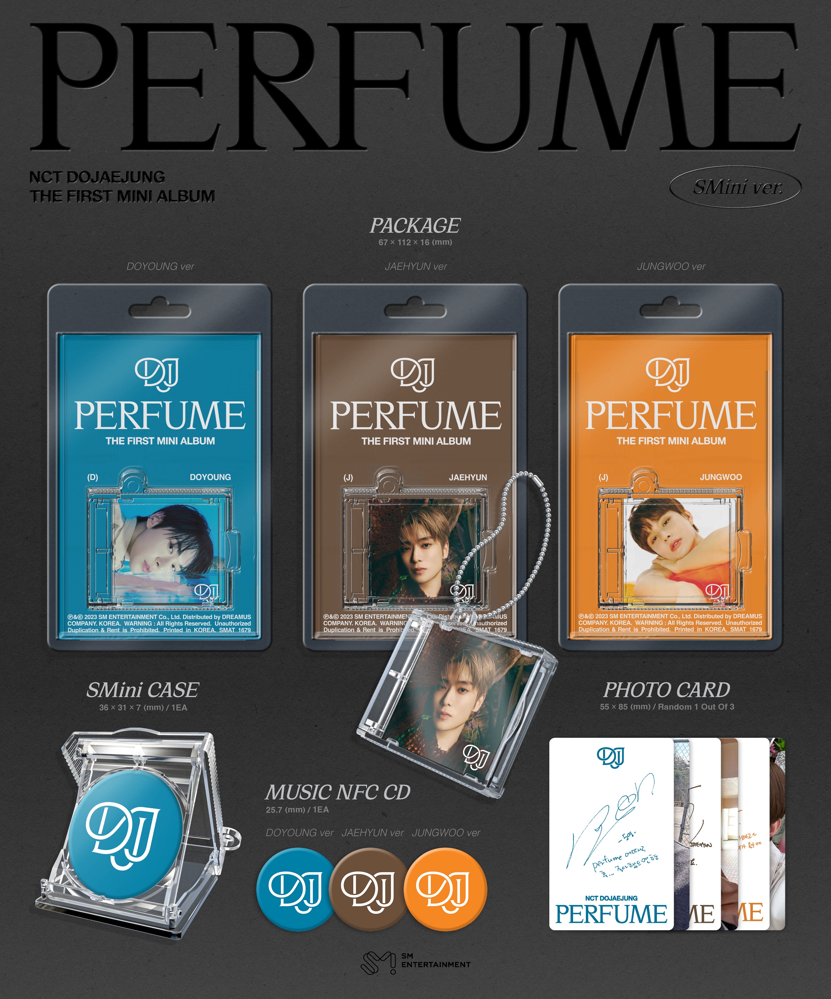 NCT DOJAEJUNG - Perfume (SMini Version) 1st Mini Album