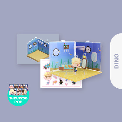 SEVENTEEN - Puzzle SEVENTEEN: Acrylic Diorama & Styling Sticker Set