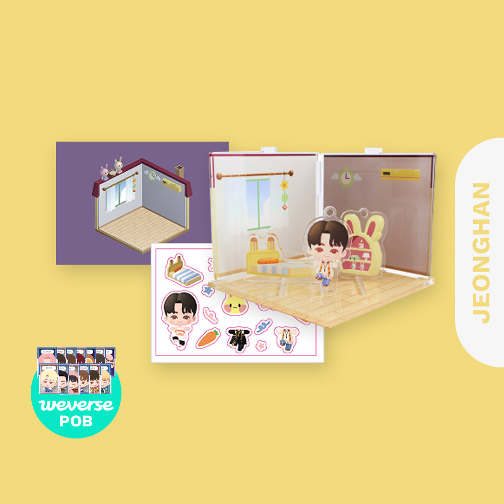 SEVENTEEN - Puzzle SEVENTEEN: Acrylic Diorama & Styling Sticker Set