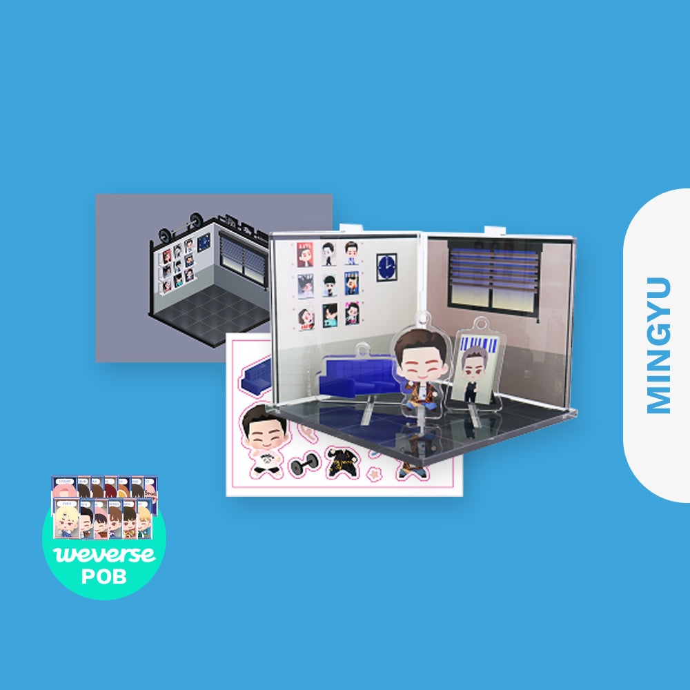 SEVENTEEN - Puzzle SEVENTEEN: Acrylic Diorama & Styling Sticker Set