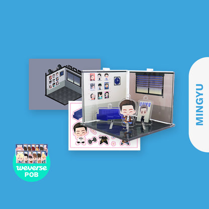 SEVENTEEN - Puzzle SEVENTEEN: Acrylic Diorama & Styling Sticker Set