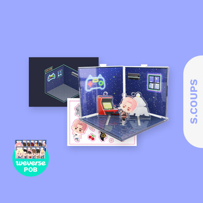 SEVENTEEN - Puzzle SEVENTEEN: Acrylic Diorama & Styling Sticker Set