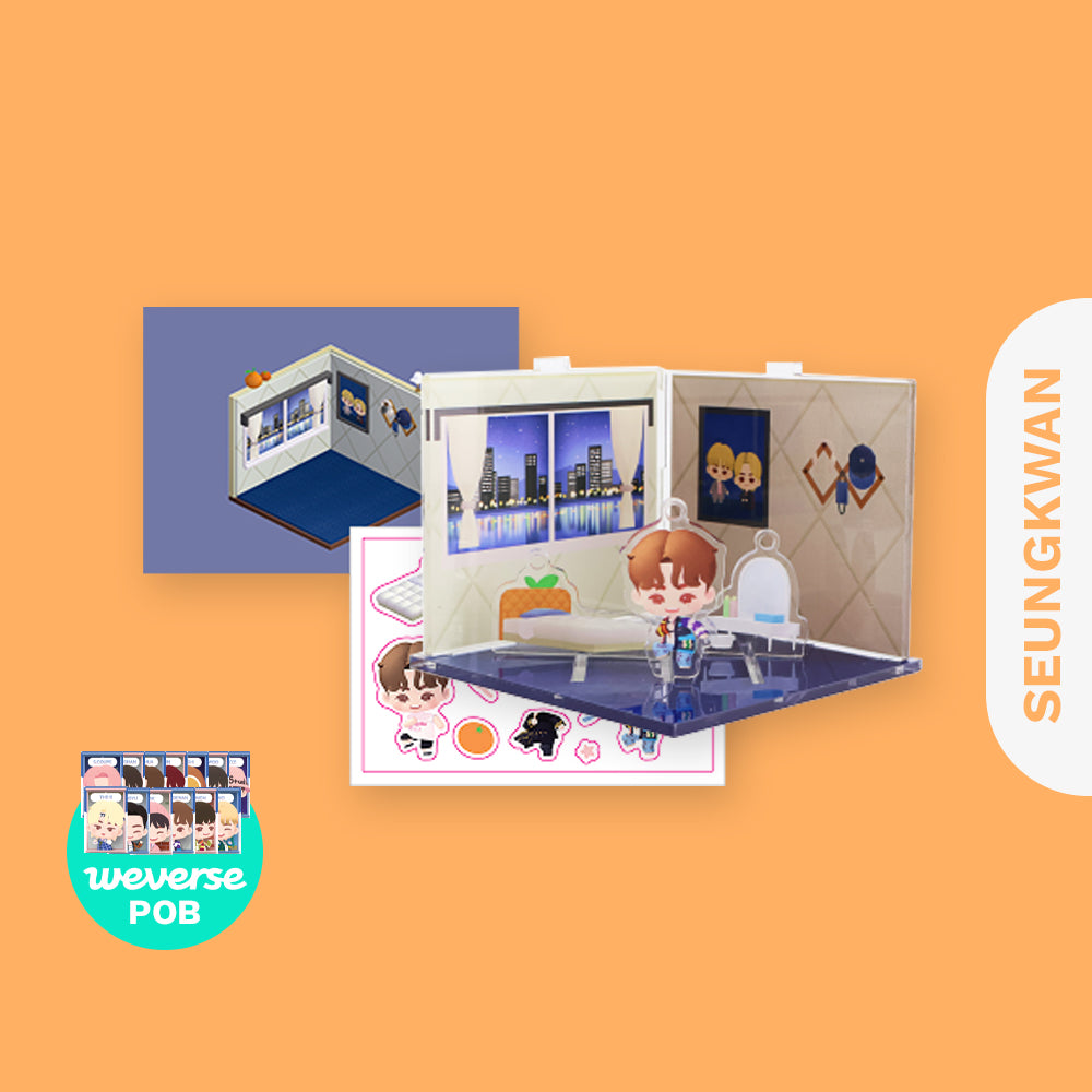 SEVENTEEN - Puzzle SEVENTEEN: Acrylic Diorama & Styling Sticker Set
