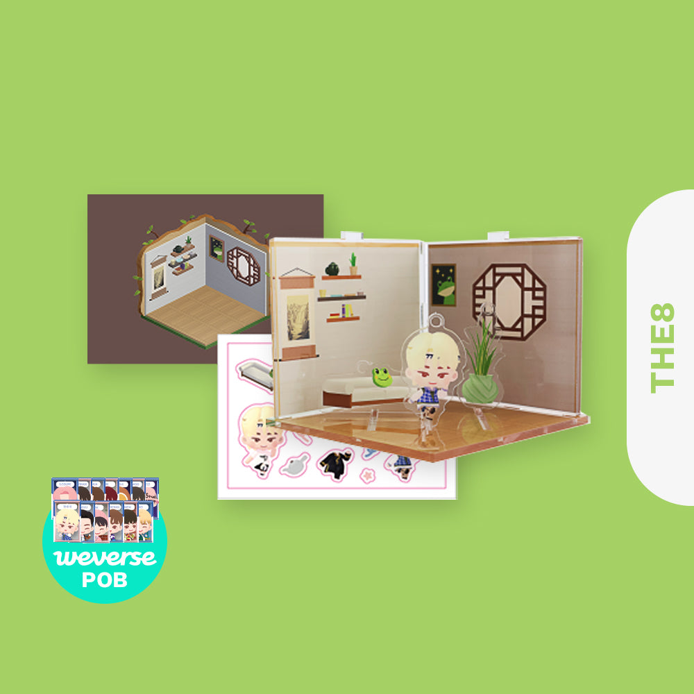 SEVENTEEN - Puzzle SEVENTEEN: Acrylic Diorama & Styling Sticker Set