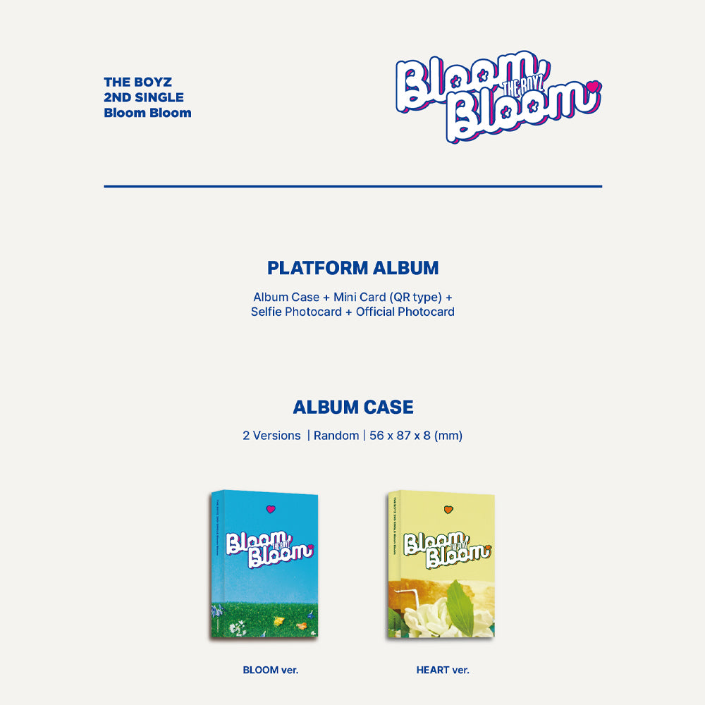 THE BOYZ - Bloom Bloom (Platform Ver.) 2nd Single Album