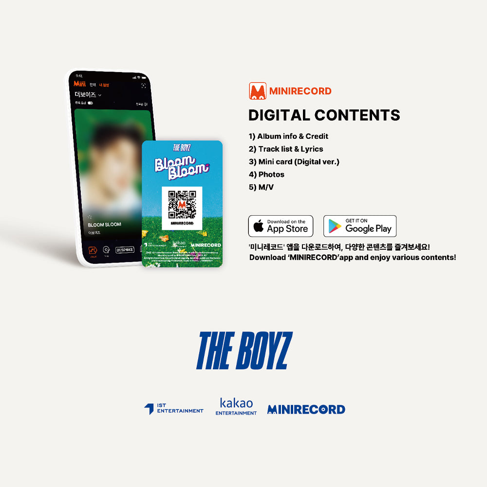 THE BOYZ - Bloom Bloom (Platform Ver.) 2nd Single Album