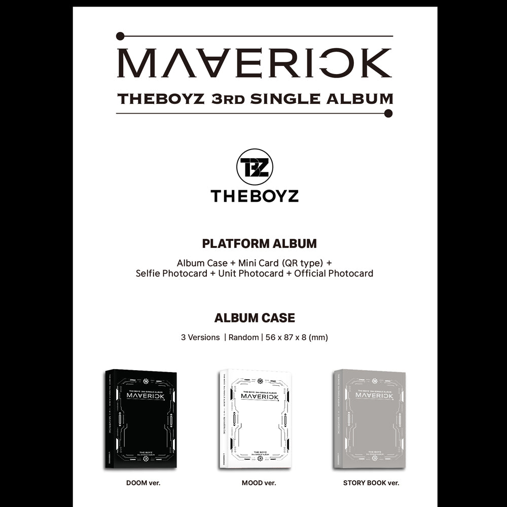 THE BOYZ - Maverick (Platform Ver.) 3rd Single Album