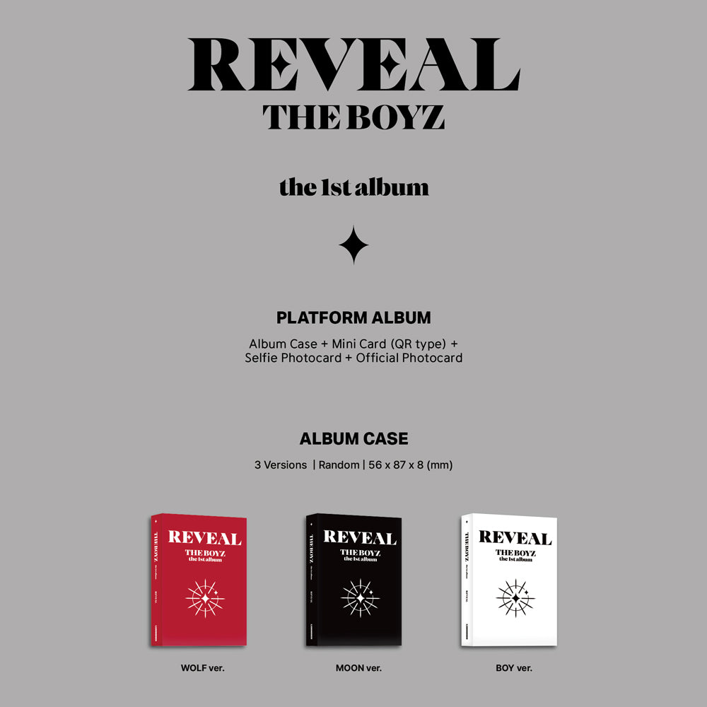 THE BOYZ - REVEAL (Platform Ver.) 1st Album