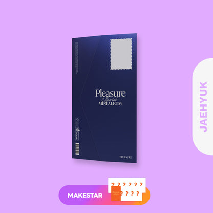 [PRE-ORDER] TREASURE - Pleasure Special Mini Album (BLUE Ver.) with MAKESTAR POB