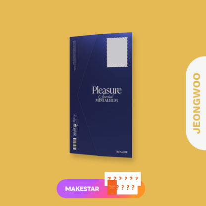 [PRE-ORDER] TREASURE - Pleasure Special Mini Album (BLUE Ver.) with MAKESTAR POB