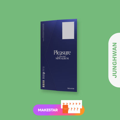 [PRE-ORDER] TREASURE - Pleasure Special Mini Album (BLUE Ver.) with MAKESTAR POB