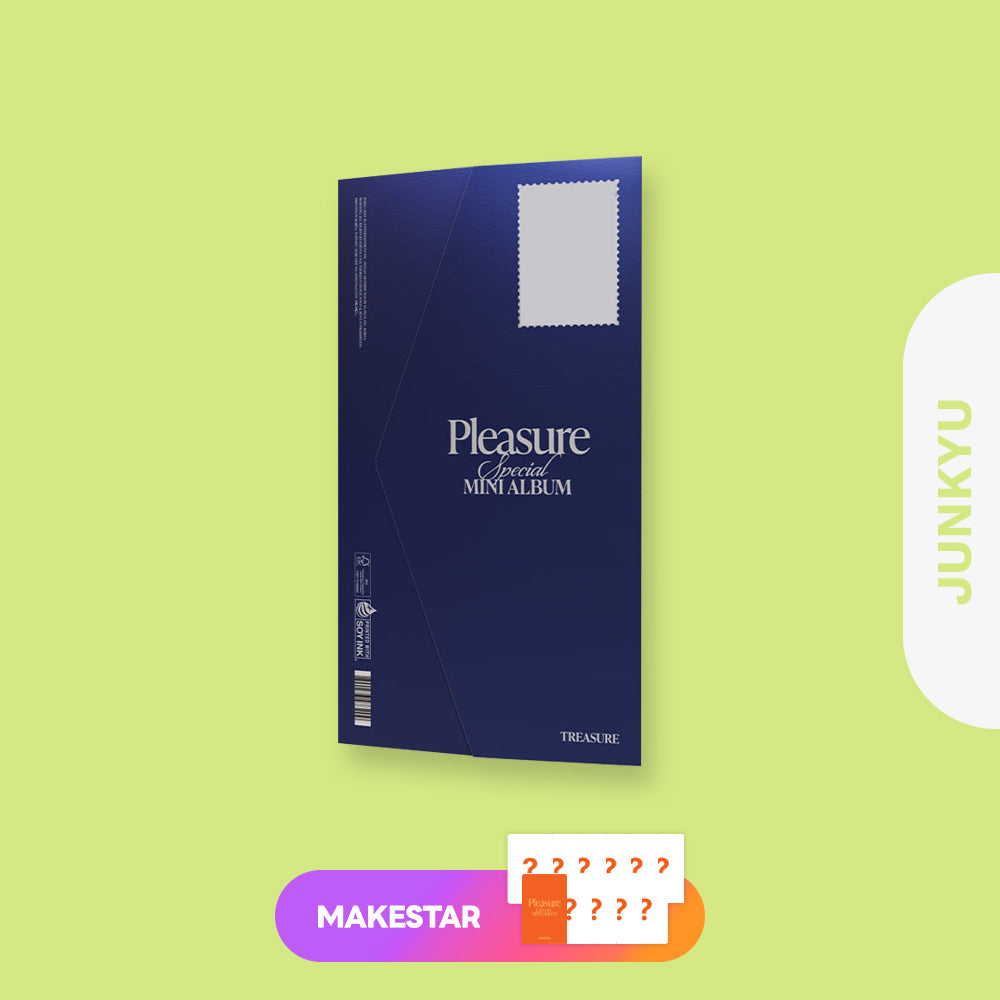 [PRE-ORDER] TREASURE - Pleasure Special Mini Album (BLUE Ver.) with MAKESTAR POB