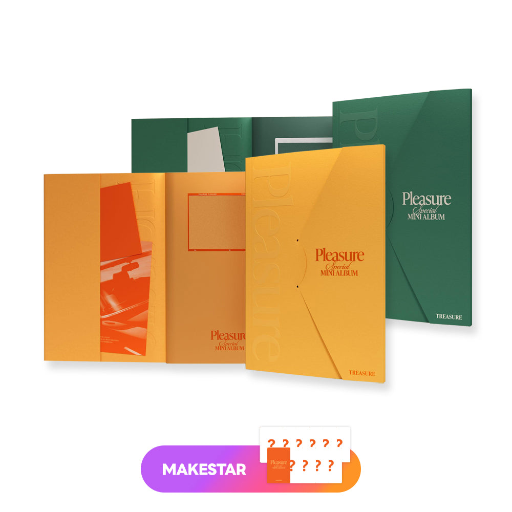 [PRE-ORDER] TREASURE - Pleasure (Special Mini Album) with MAKESTAR POB