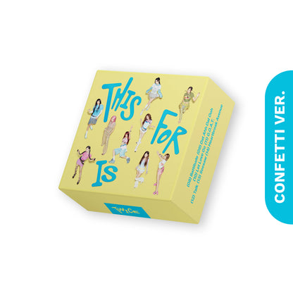 TWICE - This is For (Confetti Ver.) The 4th Album