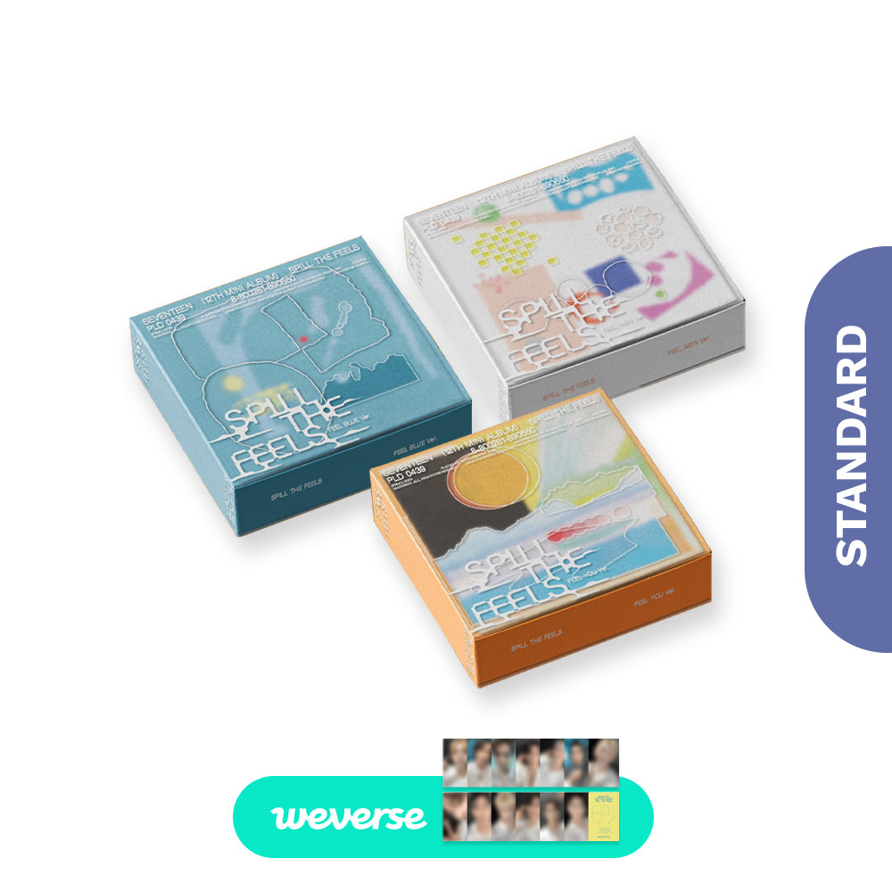 [PRE-ORDER] SEVENTEEN - Spill the Feels (Standard Ver.) with WEVERSE POB