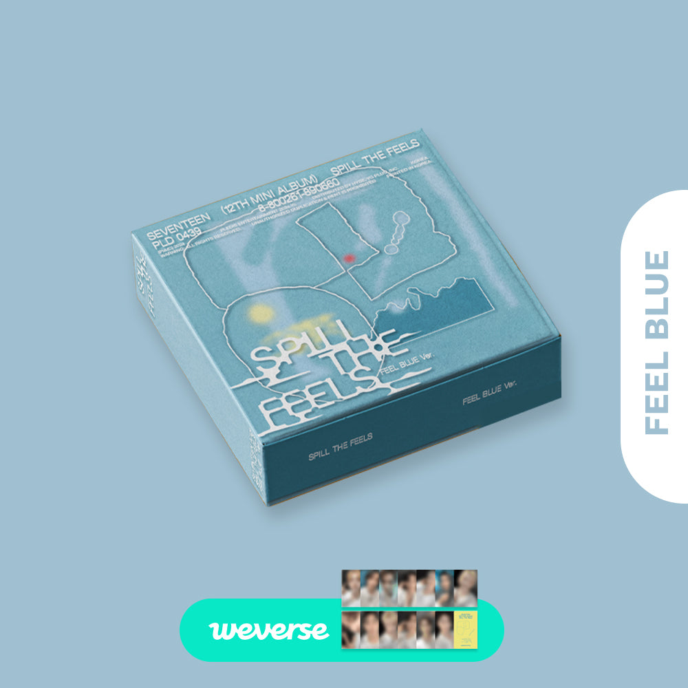 [PRE-ORDER] SEVENTEEN - Spill the Feels (Standard Ver.) with WEVERSE POB