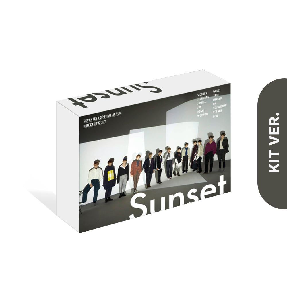 SEVENTEEN OFFICIAL Director's Cut Album Sunset Ver. - best COMES WITH INCLUSIONS