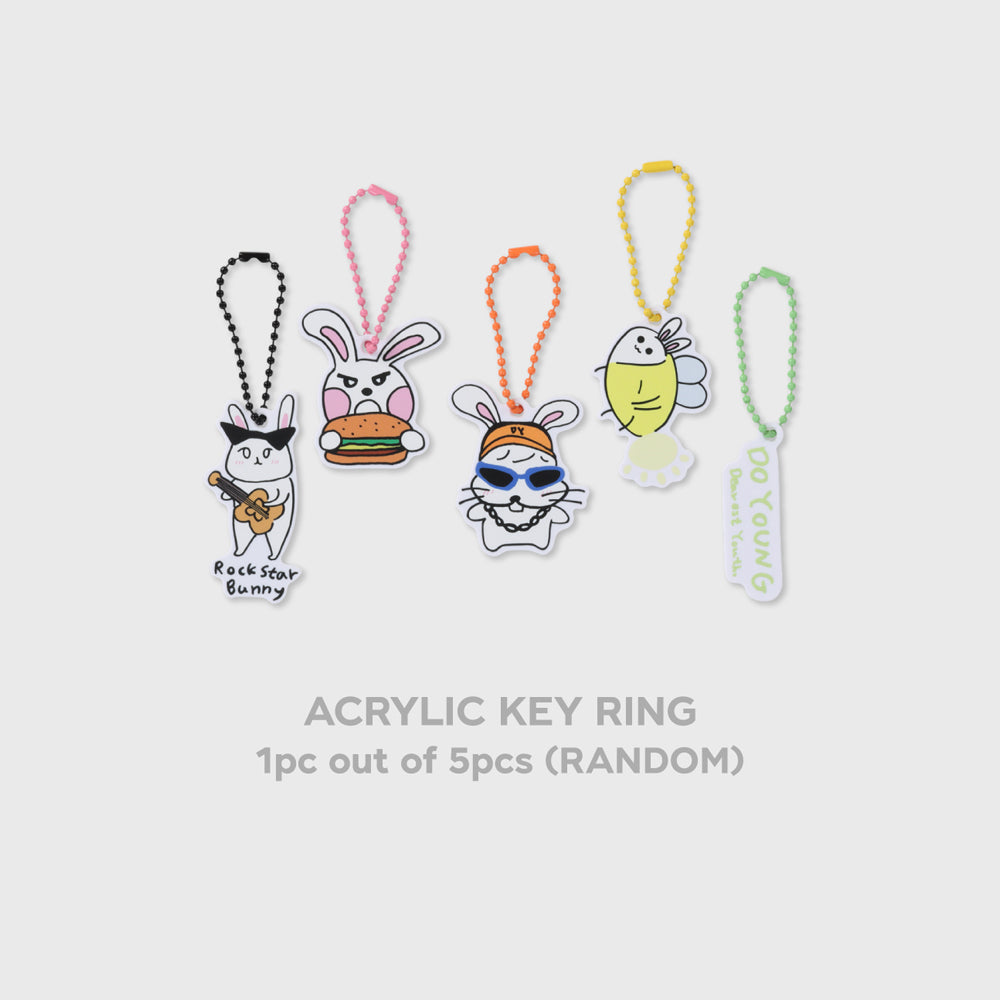 DOYOUNG - Random Acrylic Keyring [Dearest Youth,] Official Merchandise