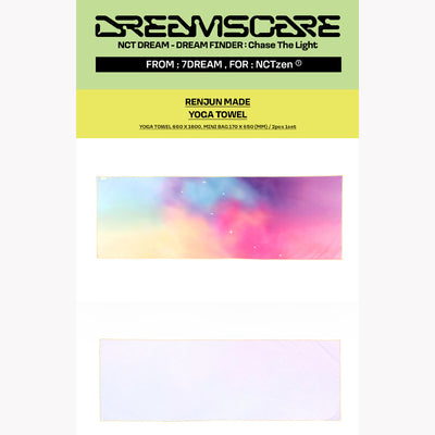 NCT DREAM - RENJUN Yoga Towel / Dreamscape [Dream Finder: Chase the Light] 2nd Official Merchandise