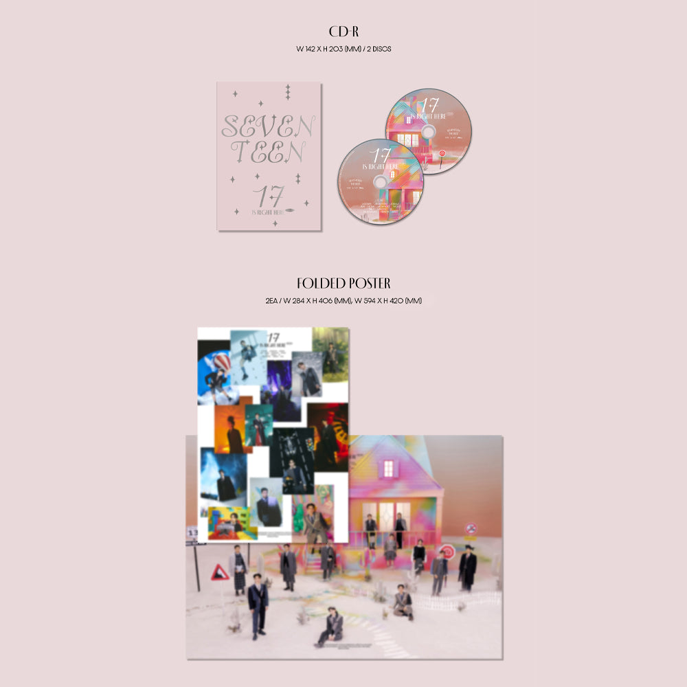 SEVENTEEN - 17 IS RIGHT HERE (Deluxe Version) Best Album