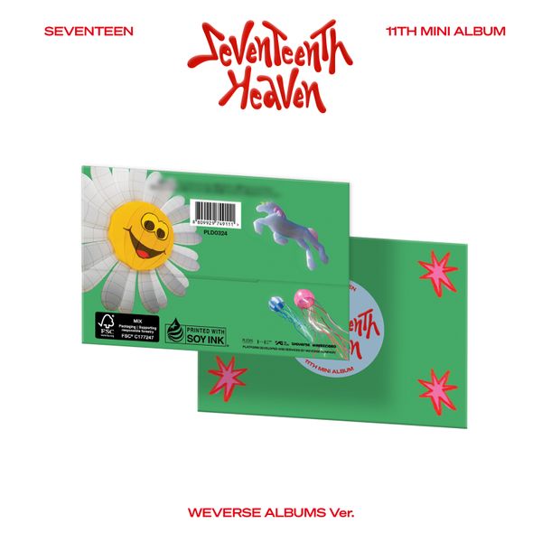 SEVENTEEN - Seventeenth Heaven (Weverse Albums Version) 11th Mini Album