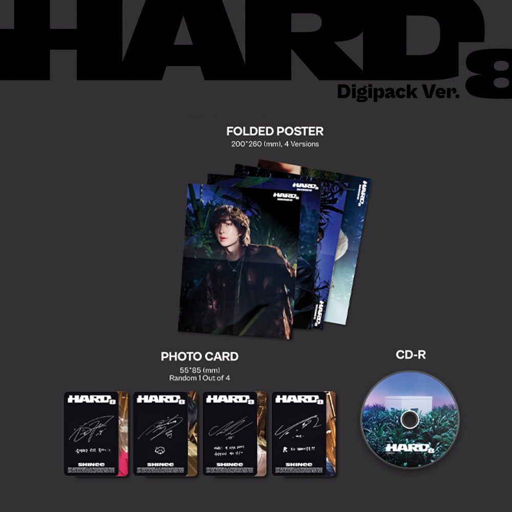 SHINee - Hard (Digipack Ver.) 8th Album