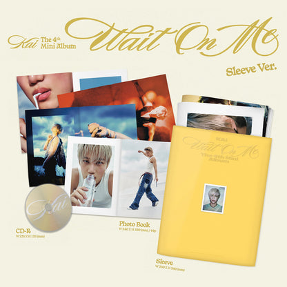 [PRE-ORDER] KAI - Wait On Me (Sleeve Version) 4th Mini Album
