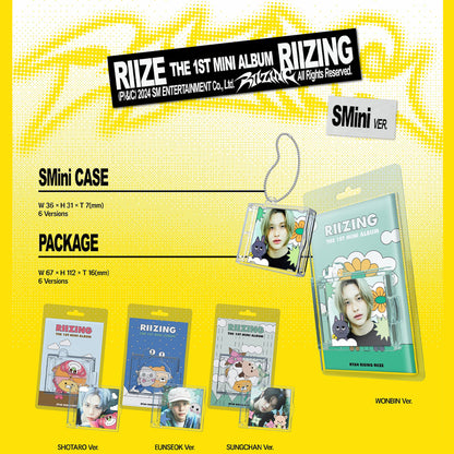 RIIZE - Riizing (SMini Ver.) (RRR Edition) 1st Mini Album