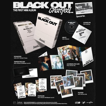 CHANYEOL - Black Out (Special Ver.) 1st Mini Album