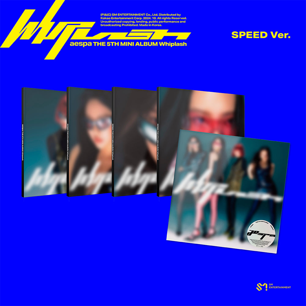 [PRE-ORDER] AESPA - WHIPLASH (Speed Ver.) 5th Mini Album