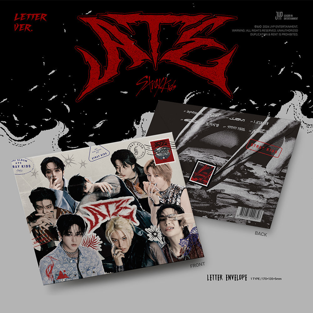 STRAY KIDS - ATE  (Letter ver.) 9th Mini Album