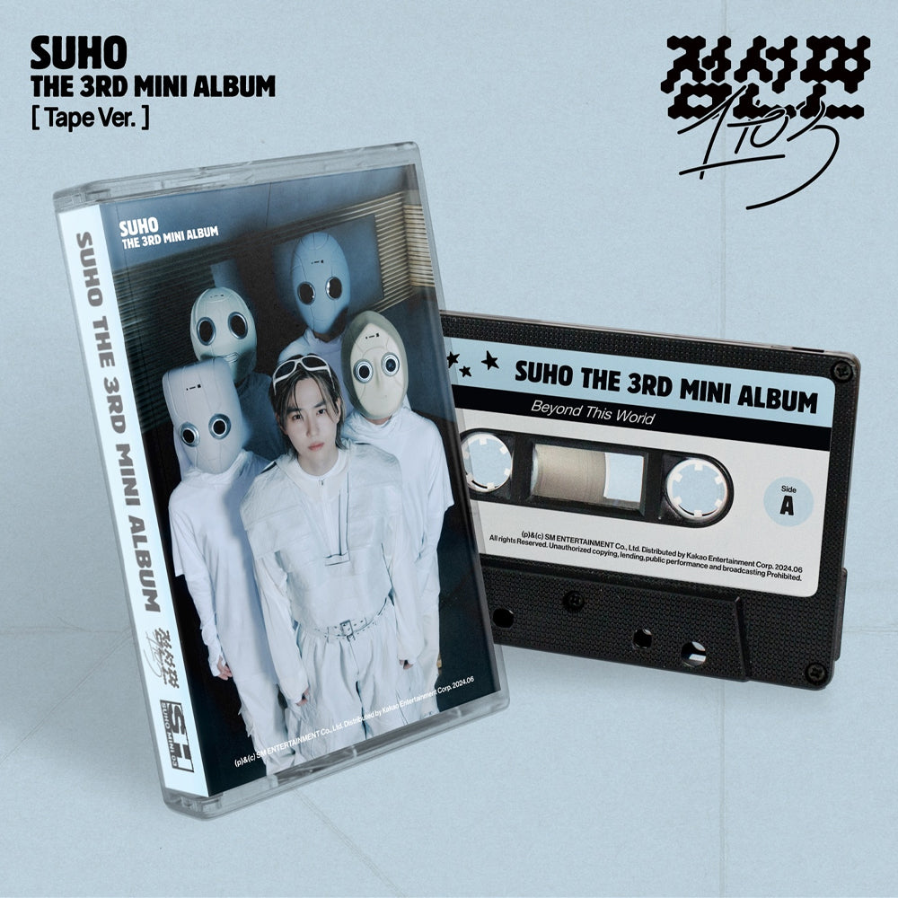 SUHO - 1 to 3 (Tape Version) 3rd Mini Album