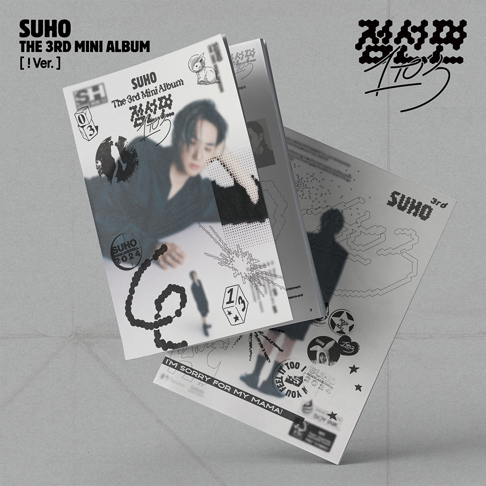 SUHO - 1 to 3 (! Version) 3rd Mini Album